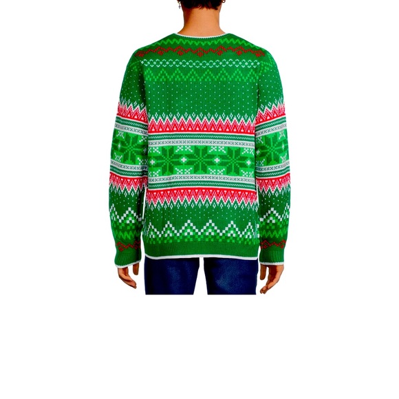 Holiday Time, Men’s Small (34-36) Ugly Christmas Sweater - Picture 2 of 8